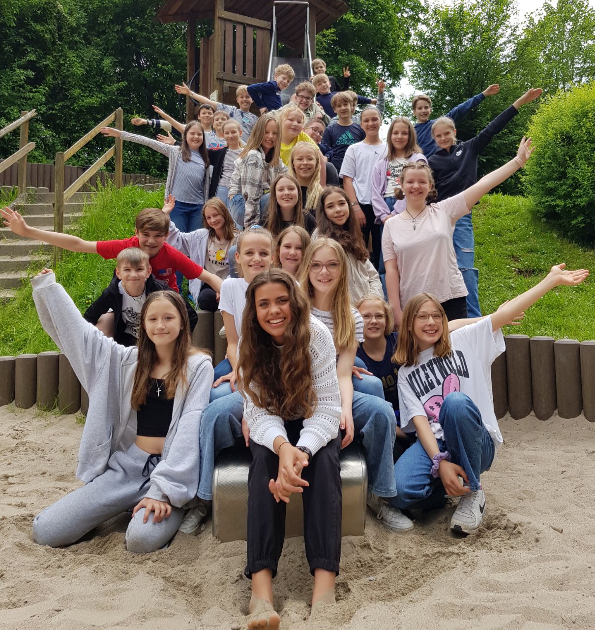Gruppenfoto Probenfahrt UChor Gruppenfoto der Probenfahrt des UChors